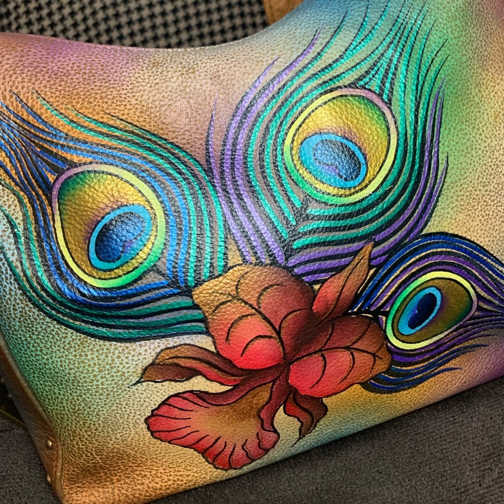 Anuschka Hand Painted  Purse - Picture 8 of 8